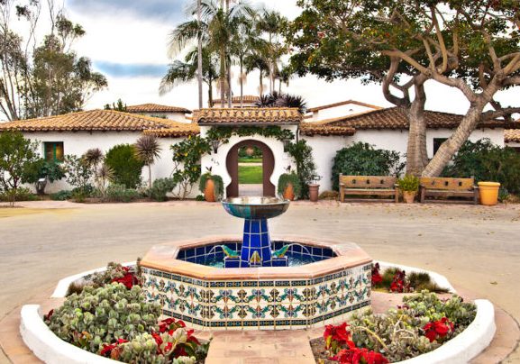 Casa Romantica entrance, San Clemente
